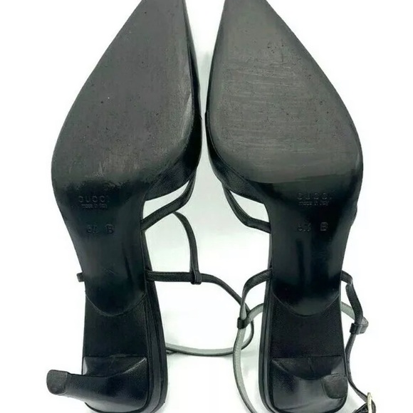 Gucci Authentic Womens Black Pointed Heel w/Sachet - Picture 10 of 12